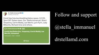 Dr. Stella Immanuel hosts a Doctors Twitter space Feb 1, 2023 part 4