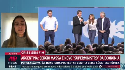Argentina anuncia Sergio Massa como superministro da Economia