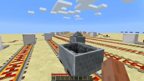 Ludicrous speed in Minecraft with diagonal warpcarts