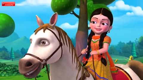 The horse and girl always friends