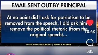 "Catholic" school forces student to remove patriotism from speech, Based student says NO.