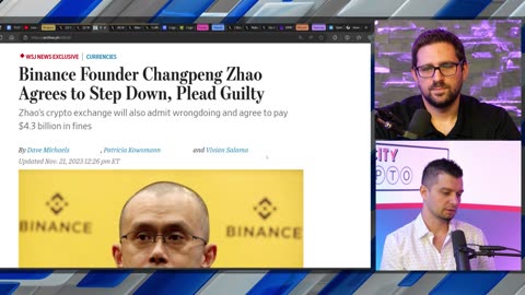 Bitcoin Turmoil as Binance CEO CZ Steps Down (BIG Announcement Coming!)