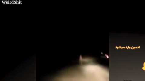 A MYSTERIOUS FIGURE FILMED BY UNSUSPECTING BIKERS IN INDIA