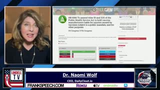 Naomi Wolf: House Bill HB9366 Strips Away Big Pharma's Liability Protections For Injuries & Deaths