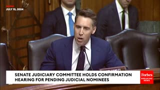 Josh Hawley ROASTS Woke Biden Nominee In EPIC Takedown