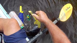 Waccamaw river first week of fishing from a kayak