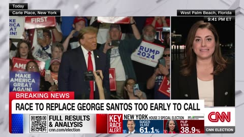 Hear why Trump didn't endorse the Republican candidate to replace Santos