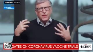 VIDEO: Watch Bill Gates Defend 80% Adverse Reactions to Covid Shot