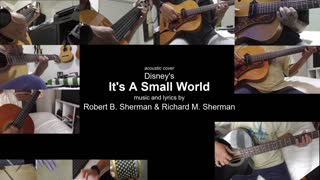 Guitar Learning Journey: Disney's "It's A Small World" instrumental cover