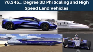 76.345 Degree 3D Phi Scaling In High Speed Land Vehicles