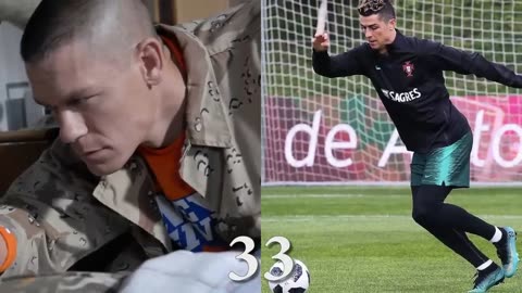 John Cena Vs Cristiano Ronaldo Transformation