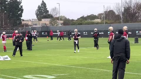 ⛈️❗️👀 Brock Purdy throwing in the rain