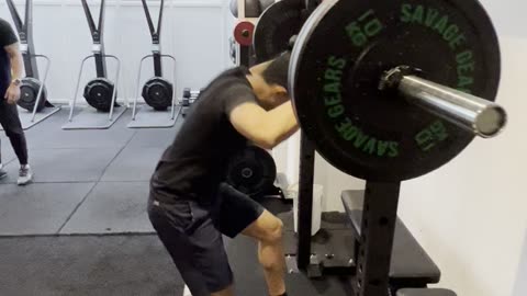 Back Squats 75 % of body Weight