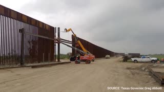 TX Governor Greg Abbott BUILDS Own Border Wall As Biden Admin Refuses To Defend America