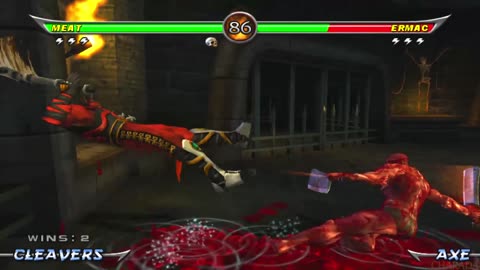 Mortal Kombat Armageddon - Meat Playthrough on PS2