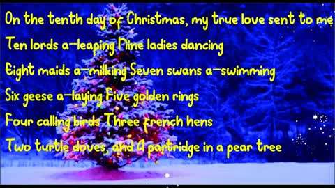 Christmas Carol - Christmas Songs with Lyrics