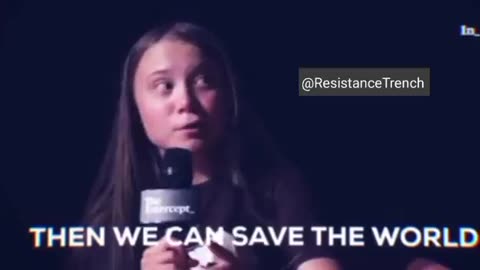 Greta Thunberg on saving the world