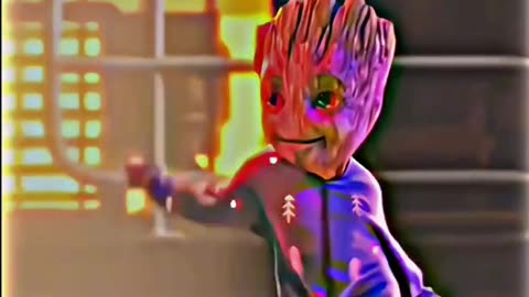 Groot dance 😱😲💕