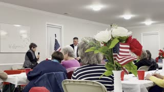 Senator Bryce Reeves At The March 2023 Meeting For The Madison County Republican Women