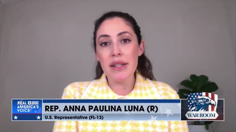 Rep. Anna Paulina Luna: "I represent citizens in the U.S. not Ukraine"