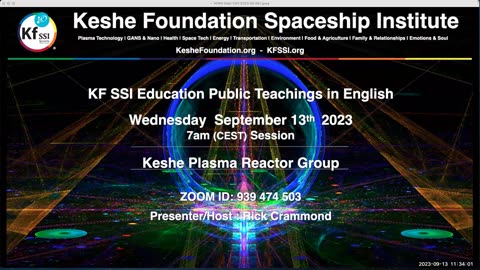 Keshe Plasma Reactor Group 2023-09-13-T1