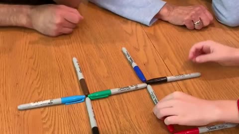 How to Move 3 Marker So that Square remains the Same | Do it yourself | Viral Game
