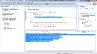Learn Java Tutorial for Beginners, Part 34: Handling Exceptions