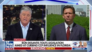 People in Japan are concerned about the CCP: Gov. Ron DeSantis