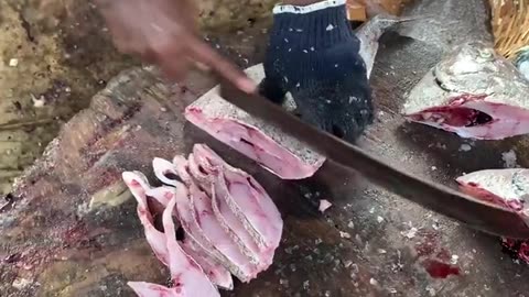 How to cutting fish technique skills