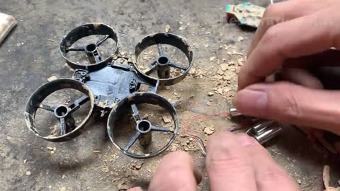 Restoration old broken Flycam controller plane | Retro Console Drones Restore & Repair