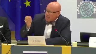 Dr. David Martin Speaks to the European Parliament on Conoravirus unleashed as a biological warfare
