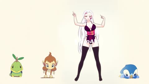 Daki Demon Slayer Pokémon dancing POKÉDANCE #mmd #Daki #DemonSlayer