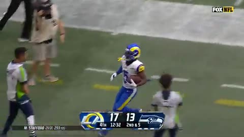 Every Catch From Rams WR Tutu Atwell's 119-Yard Game vs. Seahawks In Week 1