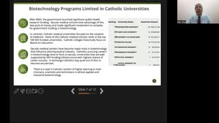 The Future Crisis to Catholics From Secular Biotechnology-What Is The Scale of the Problem?