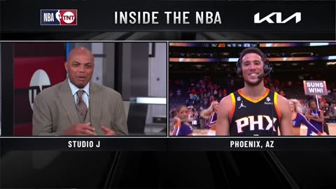 Devin Booker Joins Inside the NBA, Talks Series Win vs Clippers | 2023 NBA Playoffs