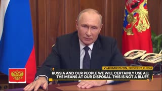 President Putin - not bluffing on nuclear response
