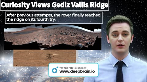 Curiosity Views Gediz Vallis Ridge; NASA’s strangeness captured this 360-degree panorama