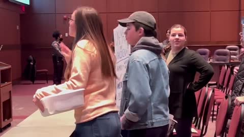 Students Serve The Loudoun County School Board Right In The Middle Of A Meeting