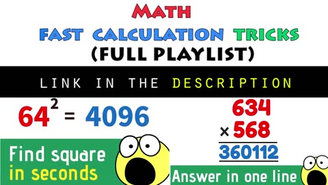 Math magic Calculation tips