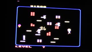 I'm playing food fight atari 7800 on atari vcs