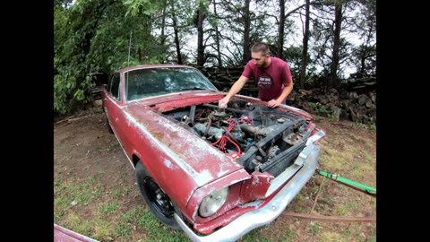 First start on a 1966 mustang in 20 years.