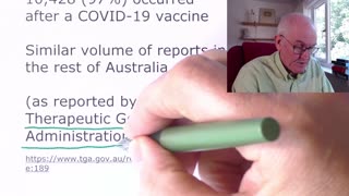 Dangerous vaccine data from Australia