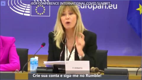 3rd International CV Summit - EU Parliament in Brussels - May 2023 - Francesca Donato