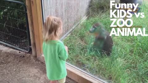 # FORGET CATS! Funny KIDS vs ZOO ANIMALS are WAY FUNNIER! - TRY NOT TO LAUGH