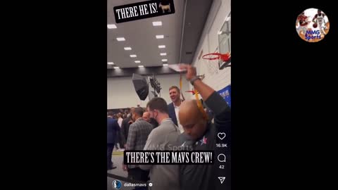 Luka Doncic & Jason Kidd LOSE Dirk Nowitzki at the NBA Top 75 Players of All Time Celebration!
