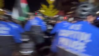 Mostly Peaceful Protest at DNC Headquarters