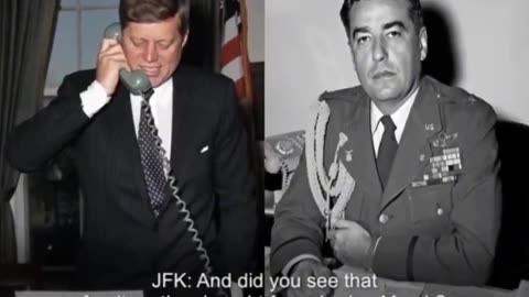 President Kennedy furious at Airforce slip up