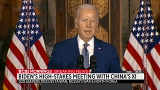 President Biden meets with Chinese President Xi Jinping ahead of G20 summit