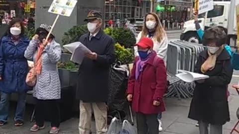 First Presbyterian Church of Flushing singing Gospel Music doing the Coronavirus Pandemic at NYC.