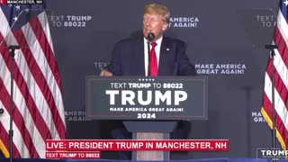 Trump takes questions from the audience - Part 2